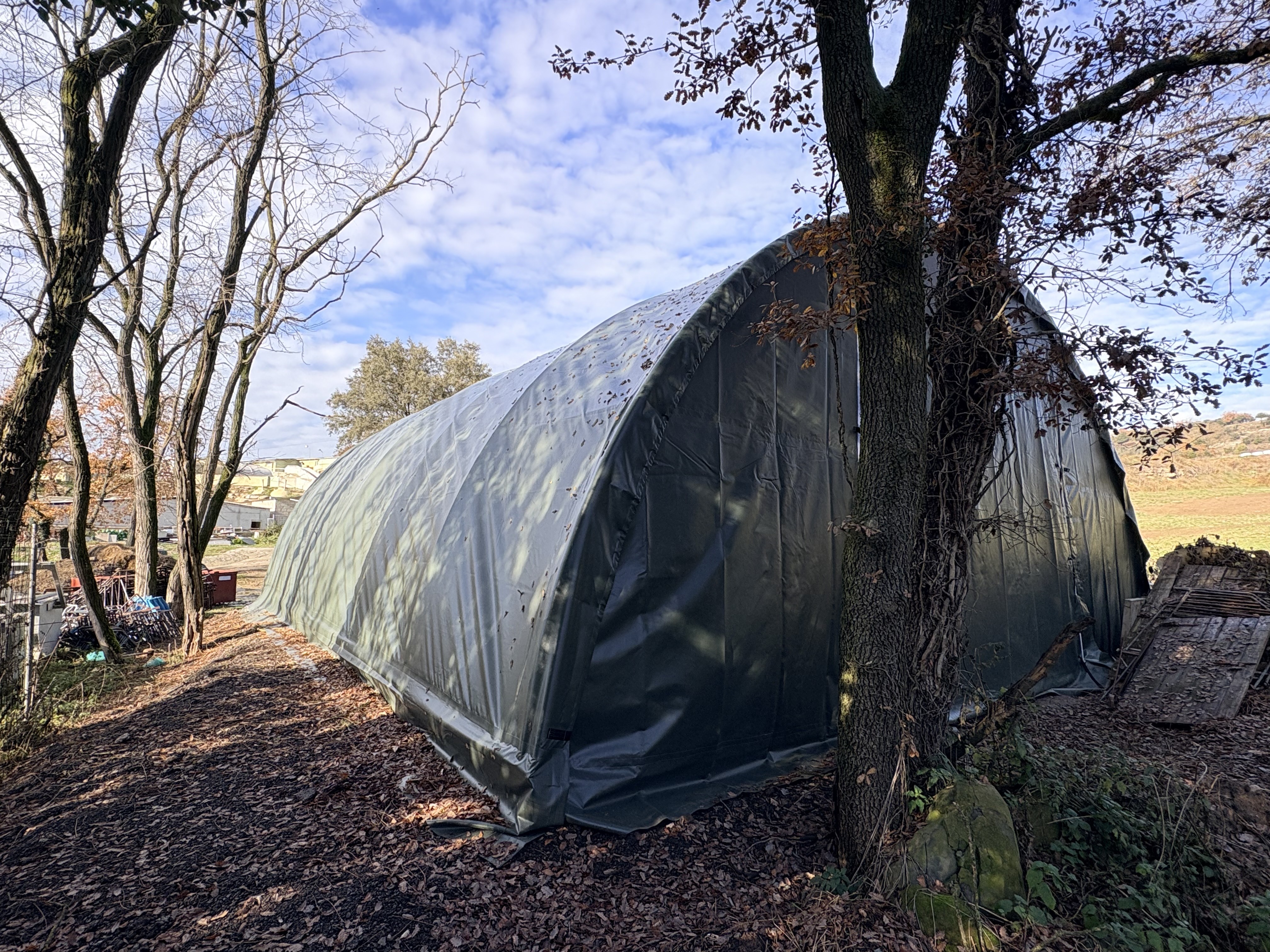 Rundbogenhalle 9,15 × 12 × 4,50 m Ansicht 5
