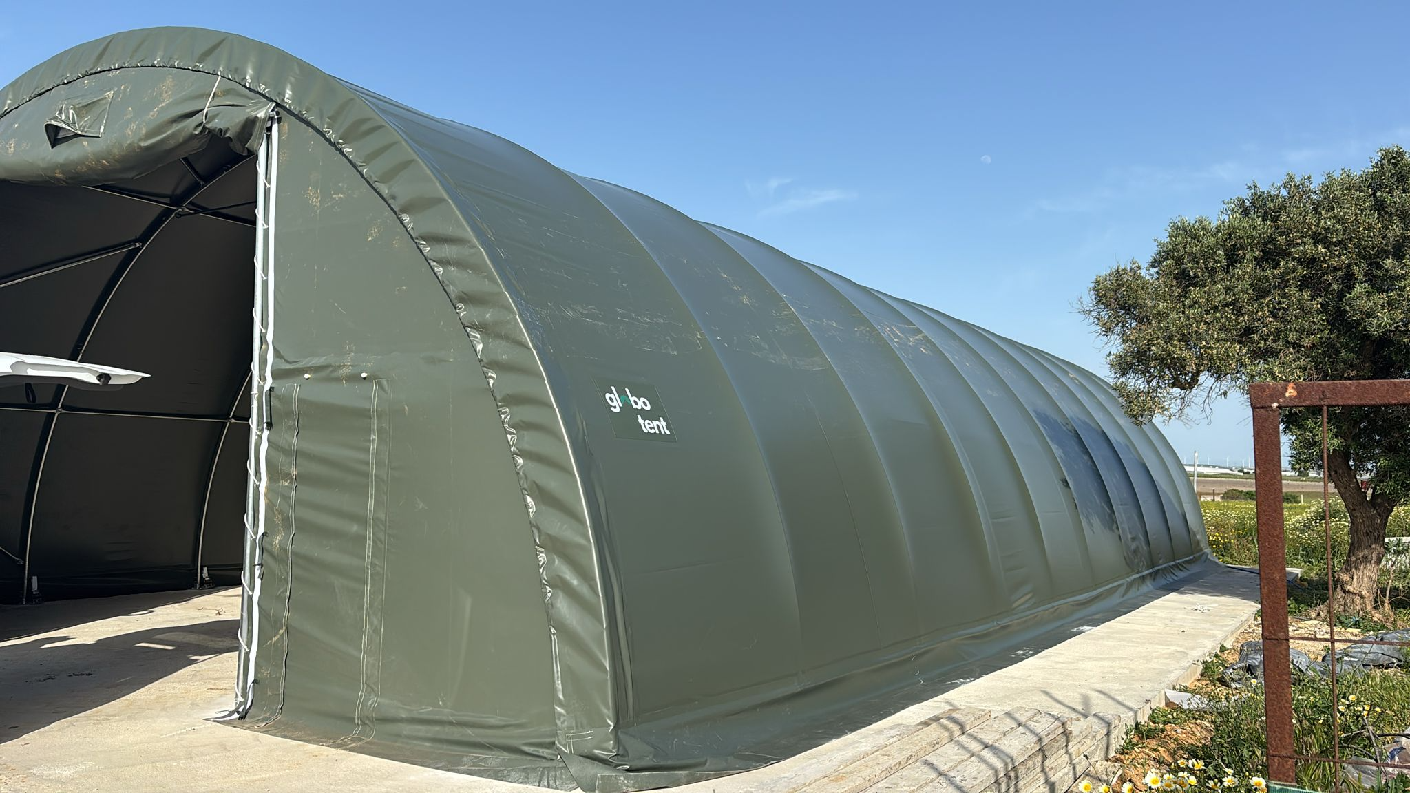 Rundbogenhalle 9,15 × 20 × 4,50 m