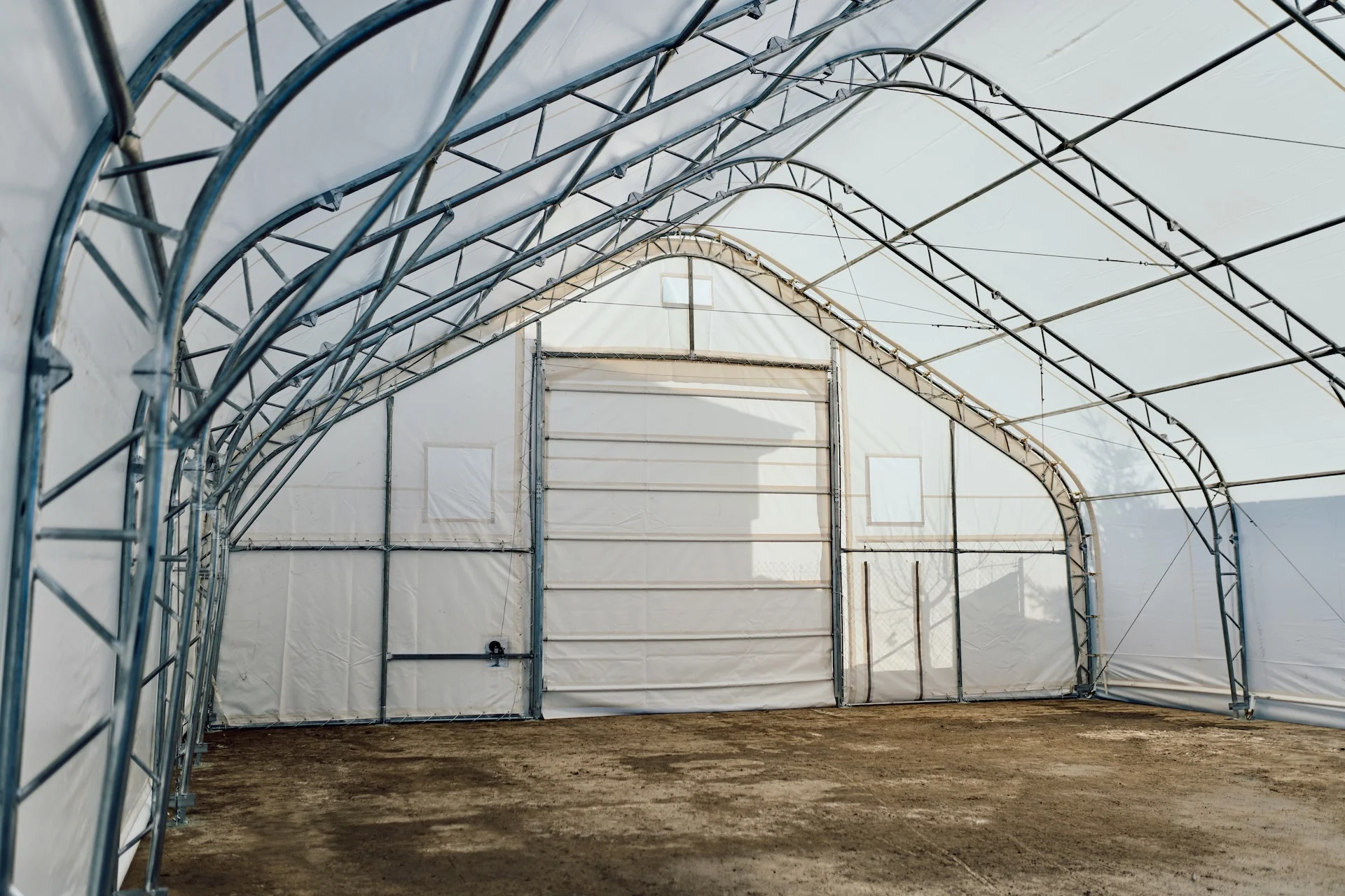 Satteldachhalle 12,20 × 18 × 6,40 m Ansicht 6