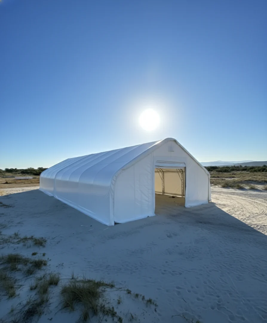Satteldachhalle 12,20 × 30 × 6,40 m