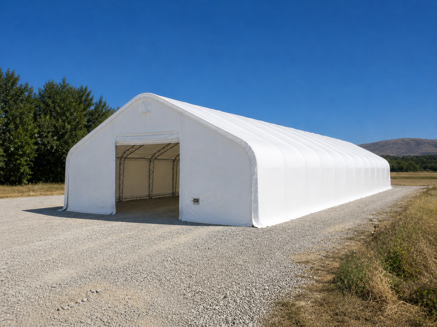 Satteldachhalle 15,35 × 24 × 7,10 m