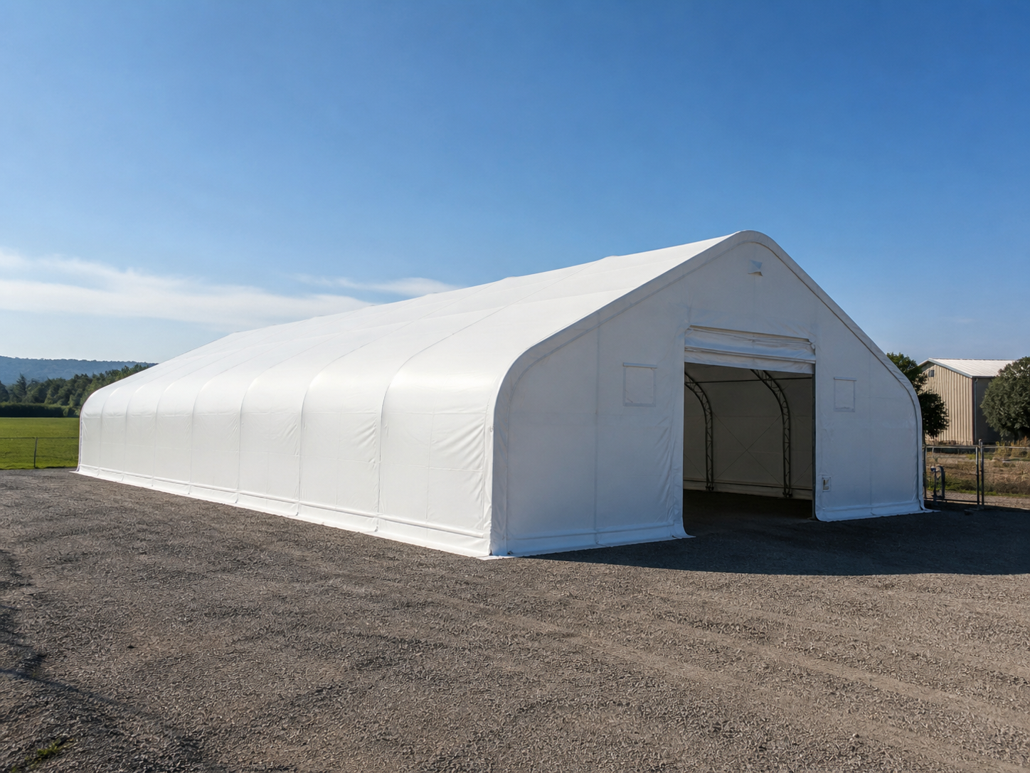 Satteldachhalle 15,35 × 30 × 7,10 m