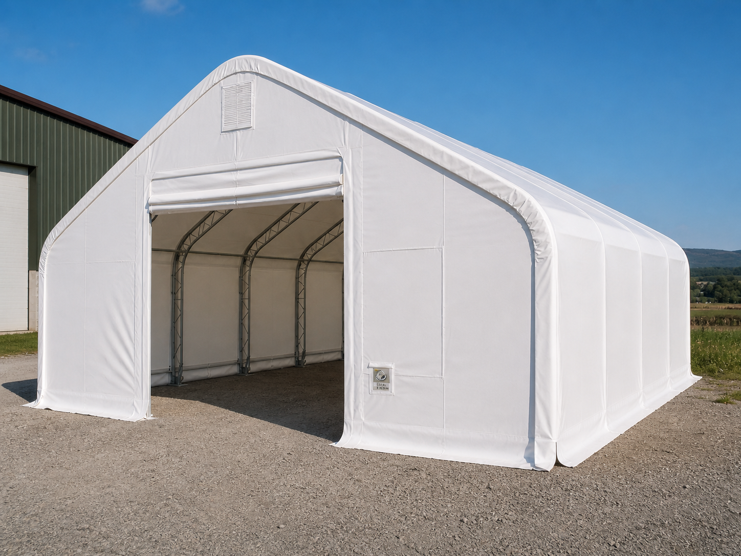 Satteldachhalle 8 × 12 × 5,20 m