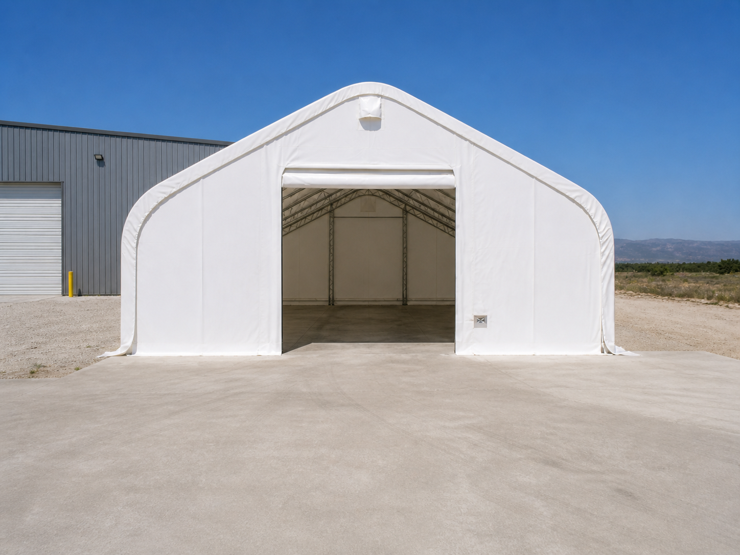 Satteldachhalle 8 × 21,30 × 5,20 m
