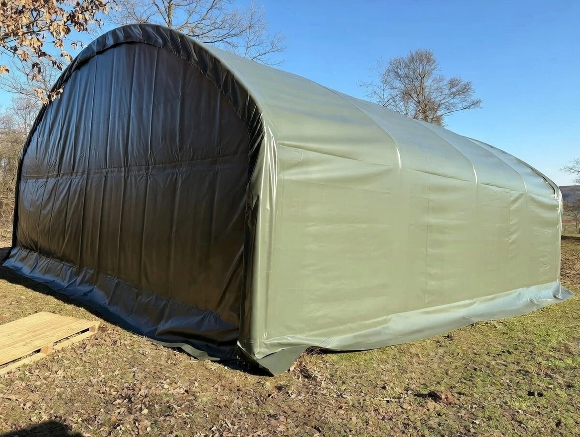 Weidezelt 10 × 10 × 4,50 m Ansicht 2