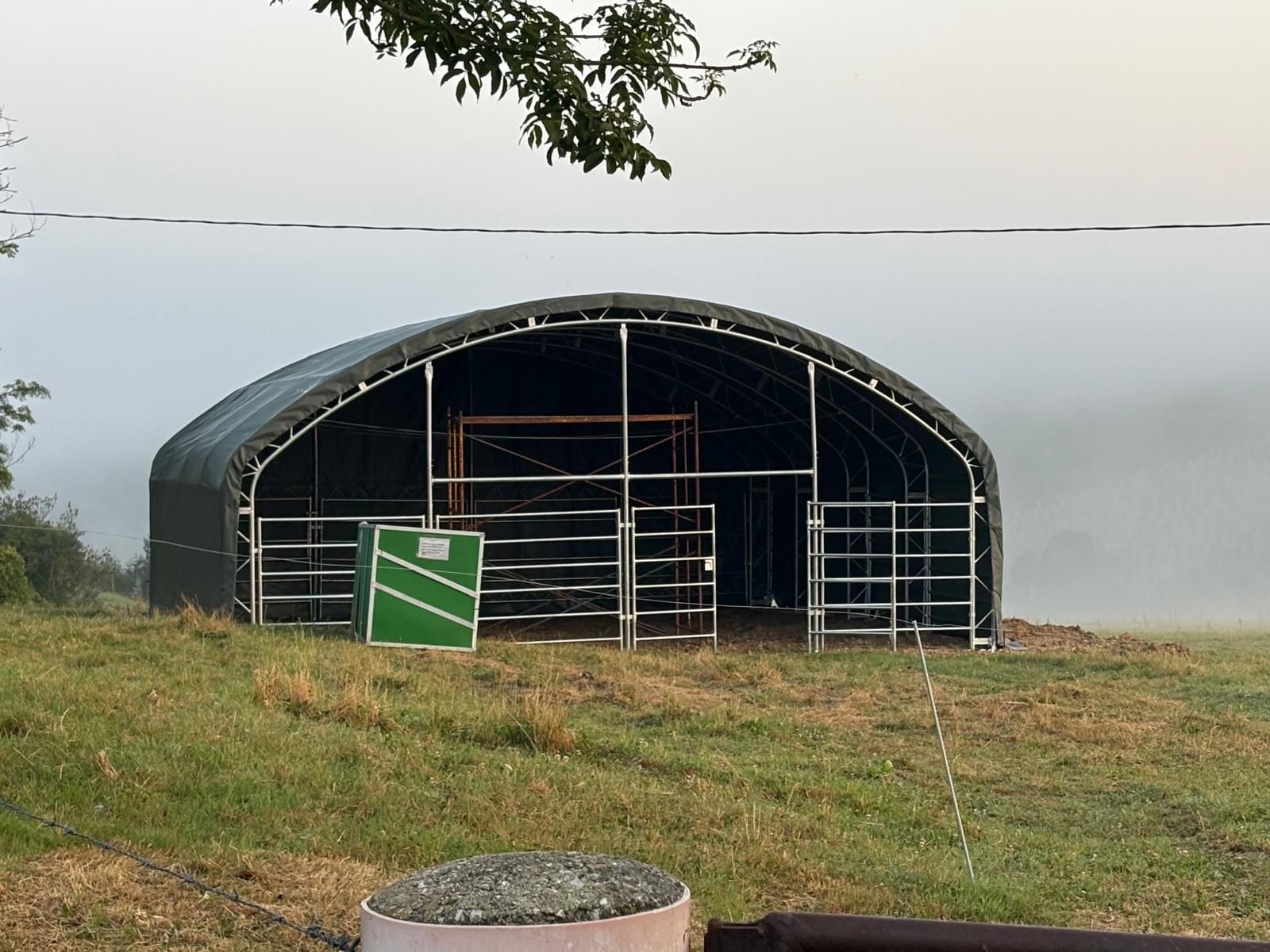 Weidezelt 12 × 12 × 5 m Ansicht 5